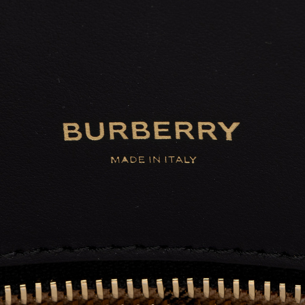 Burberry Tartan Check Title Small Tote (SHF-rYKq2Z)