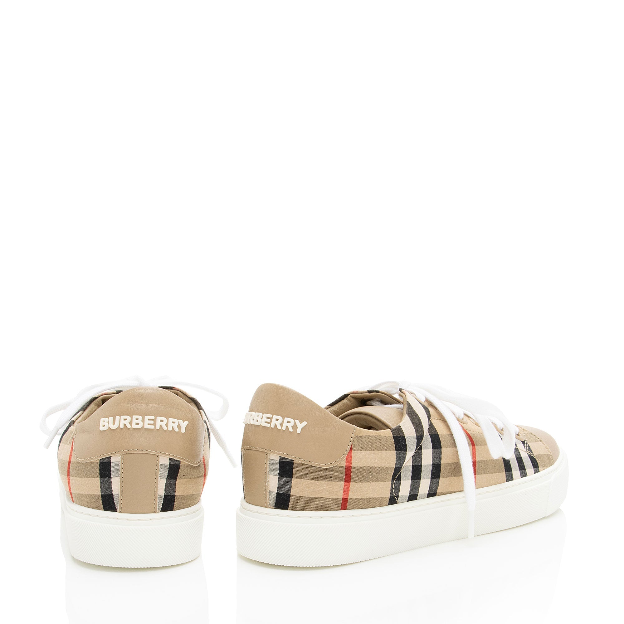 Burberry Vintage Check Albridge Sneakers - Size 6.5 / 36.5