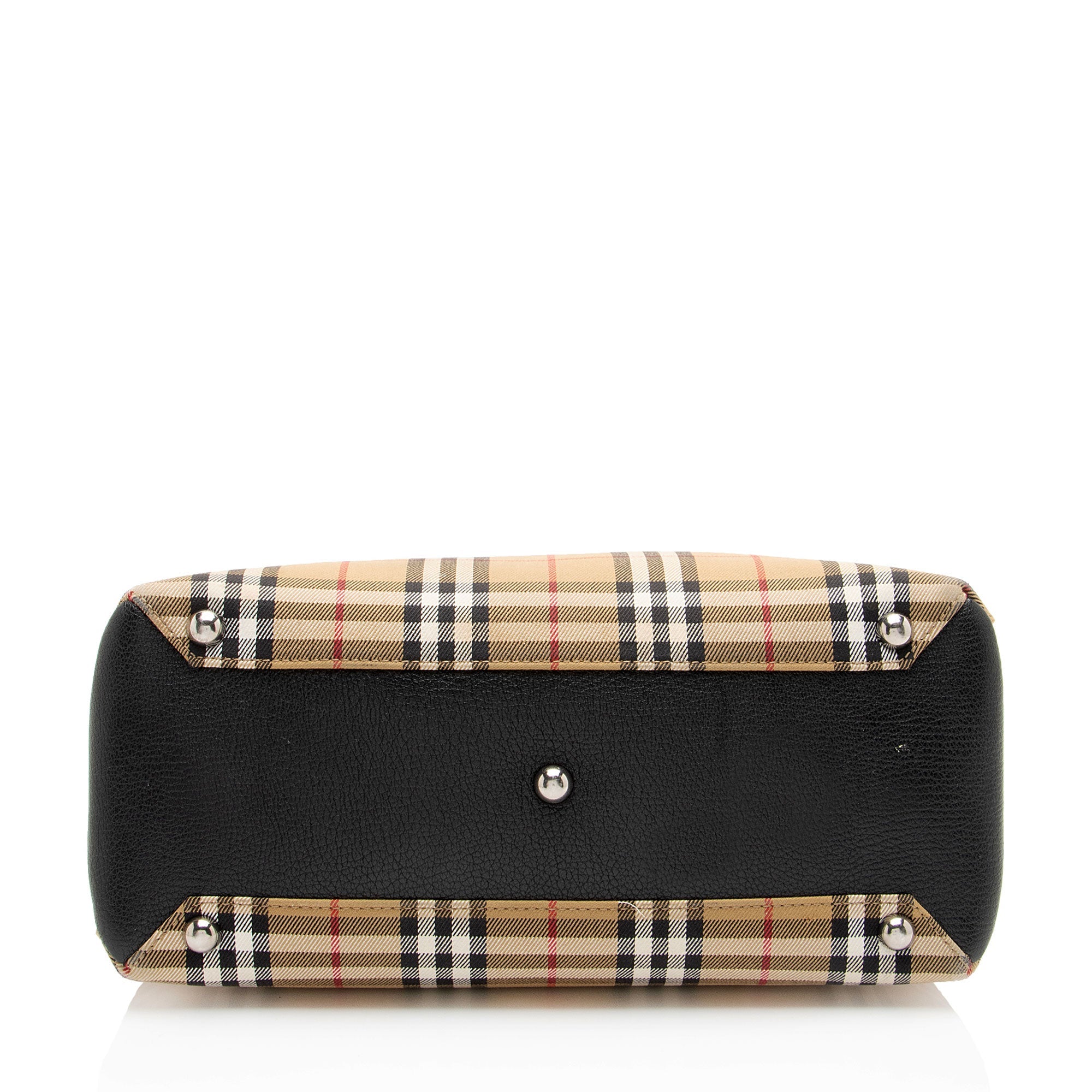 Burberry Vintage Check Banner Medium Tote