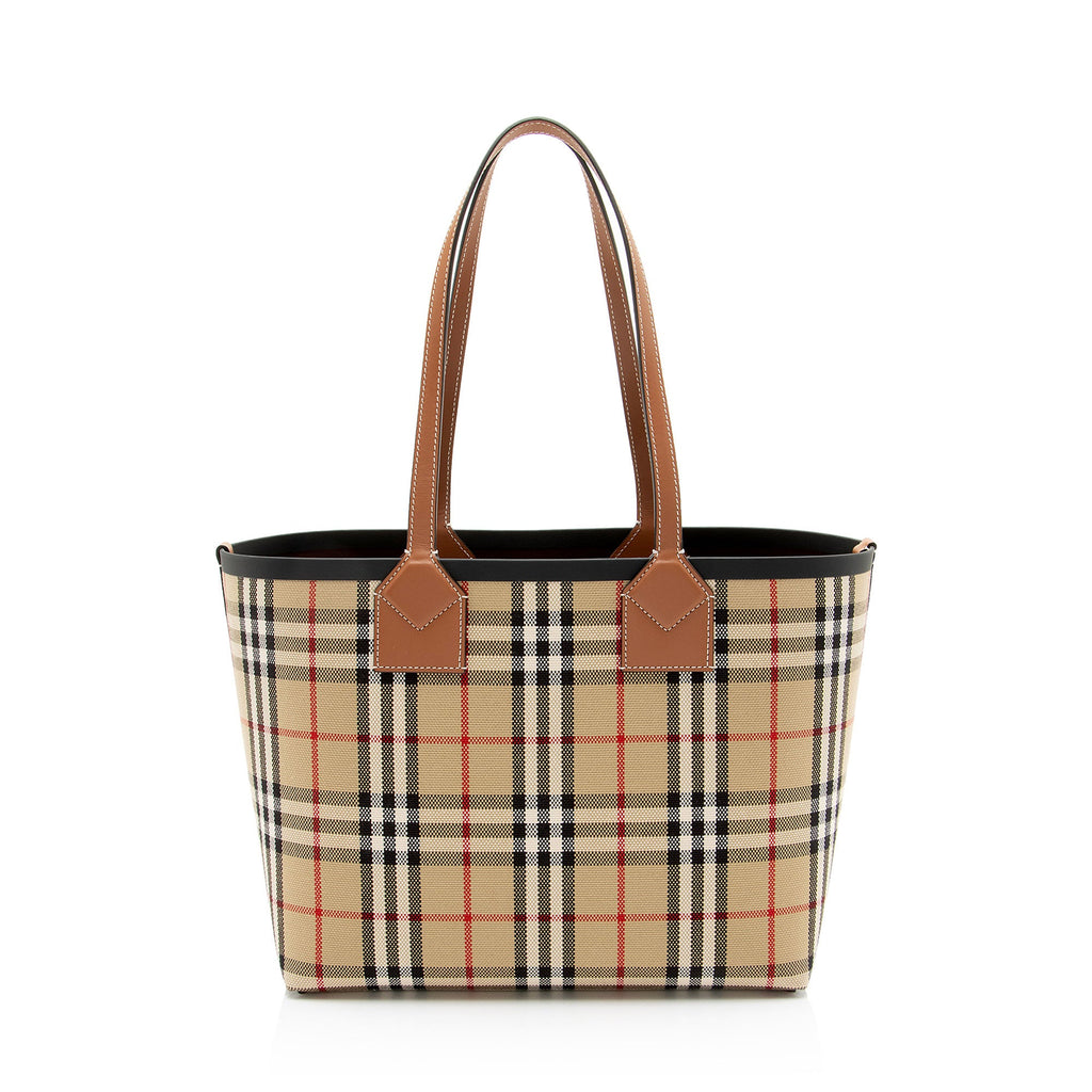 Burberry Vintage Check London Small Tote