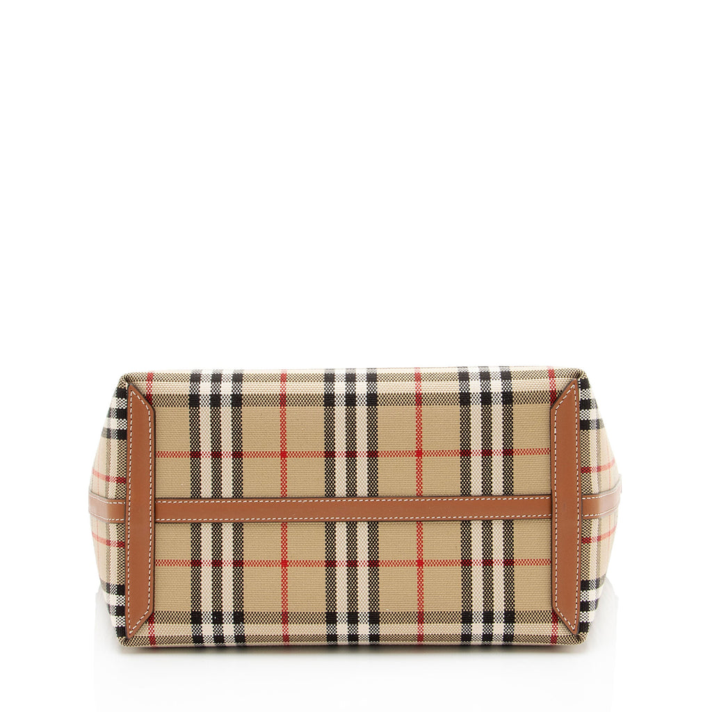 Burberry Vintage Check London Small Tote