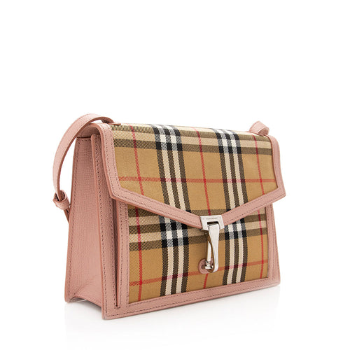 Burberry Vintage Check Macken Small Crossbody Bag (SHF-19564)
