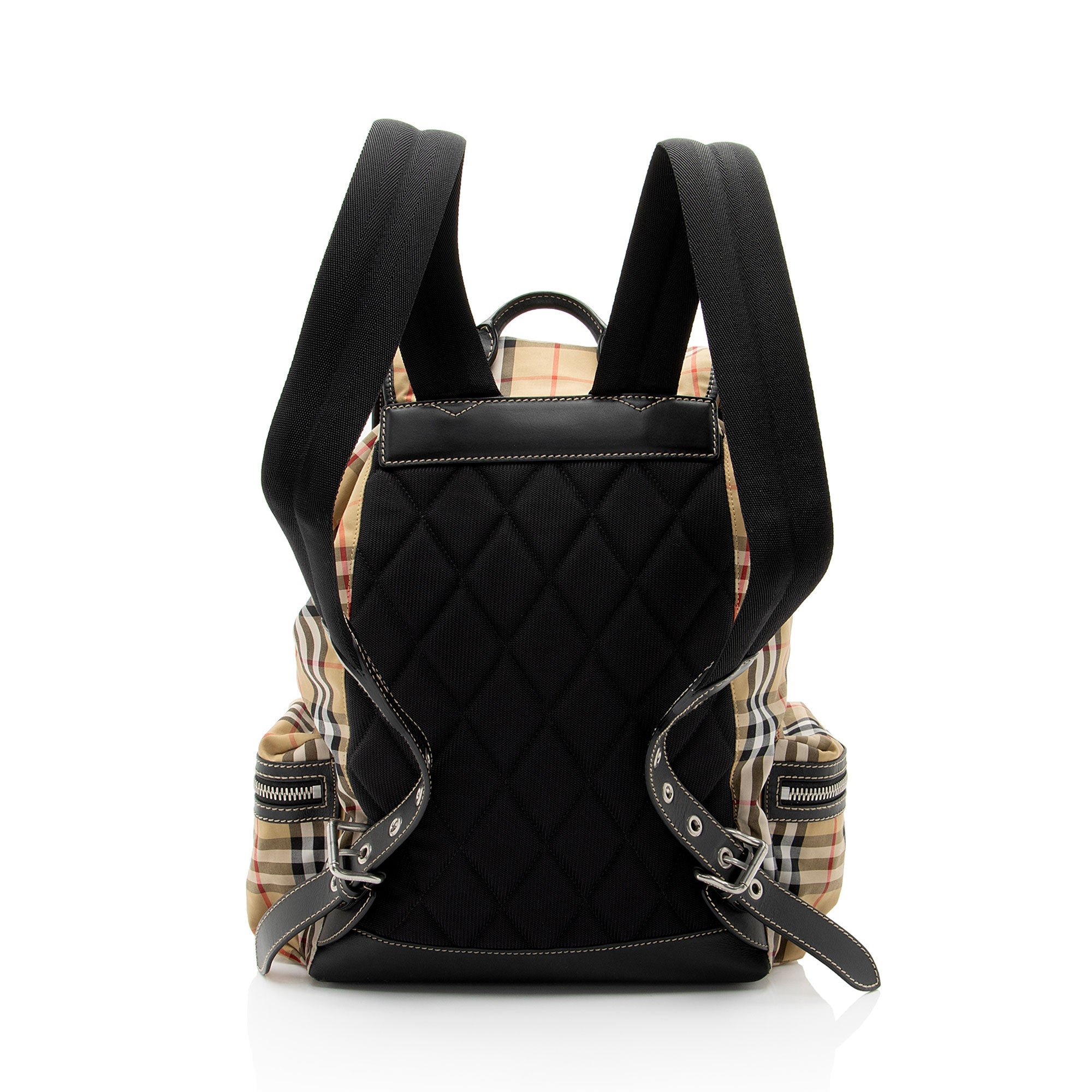 Burberry Vintage Check Medium Rucksack Backpack
