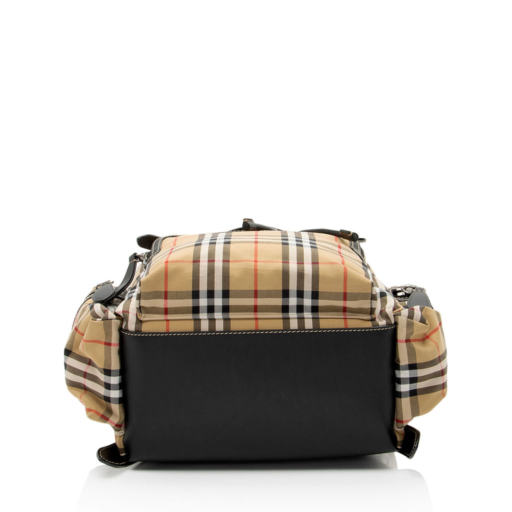Burberry Vintage Check Medium Rucksack Backpack