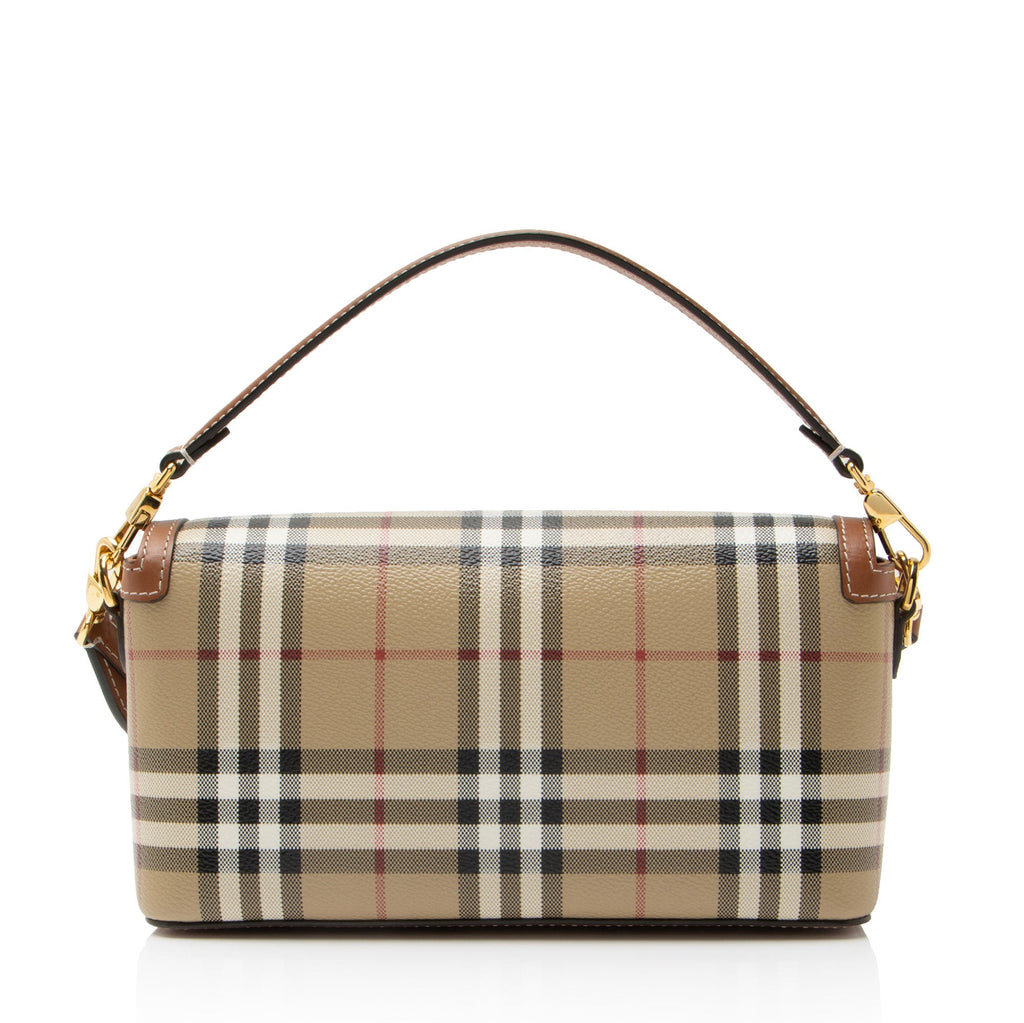 Burberry Vintage Check Note Shoulder Bag