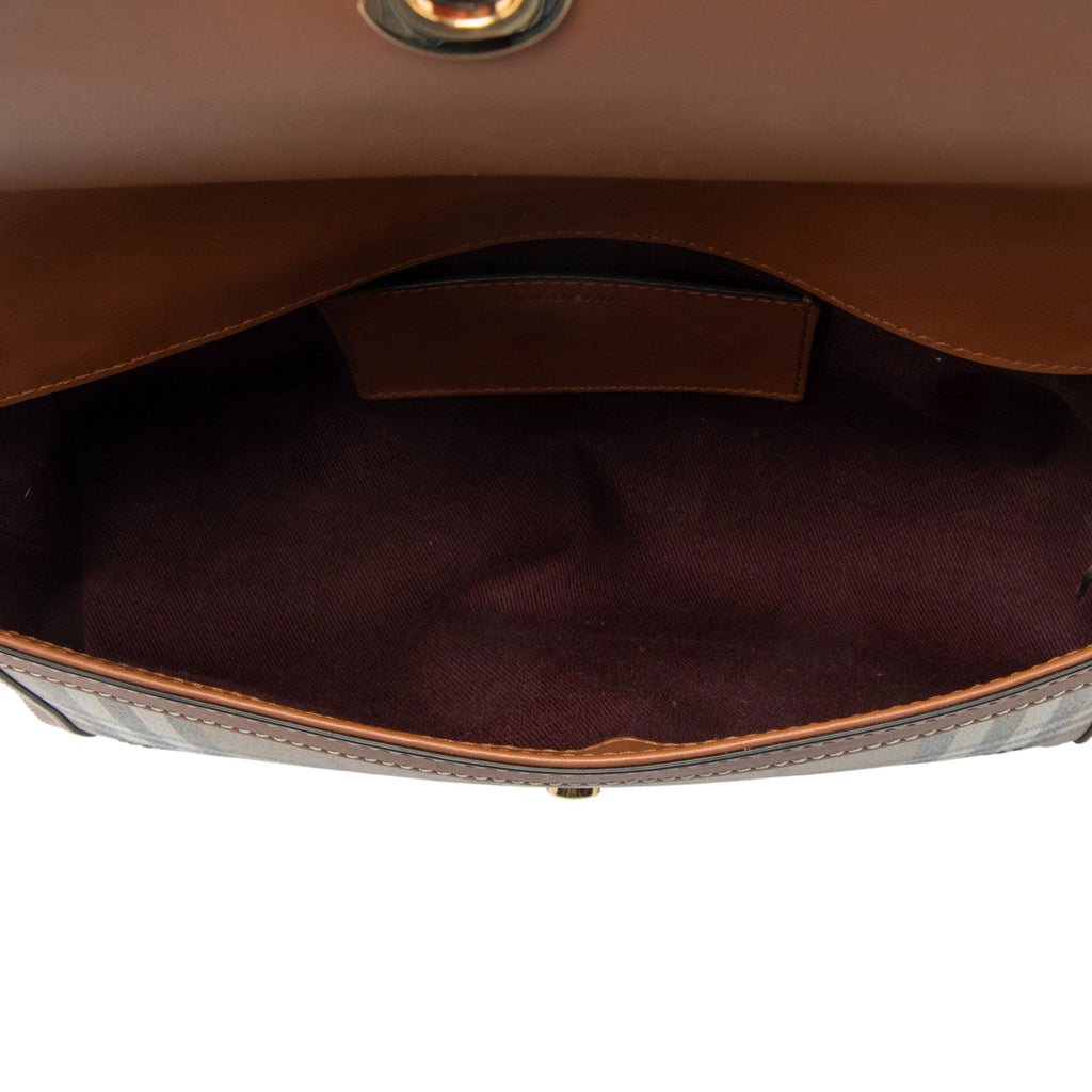 Burberry Vintage Check Note Shoulder Bag