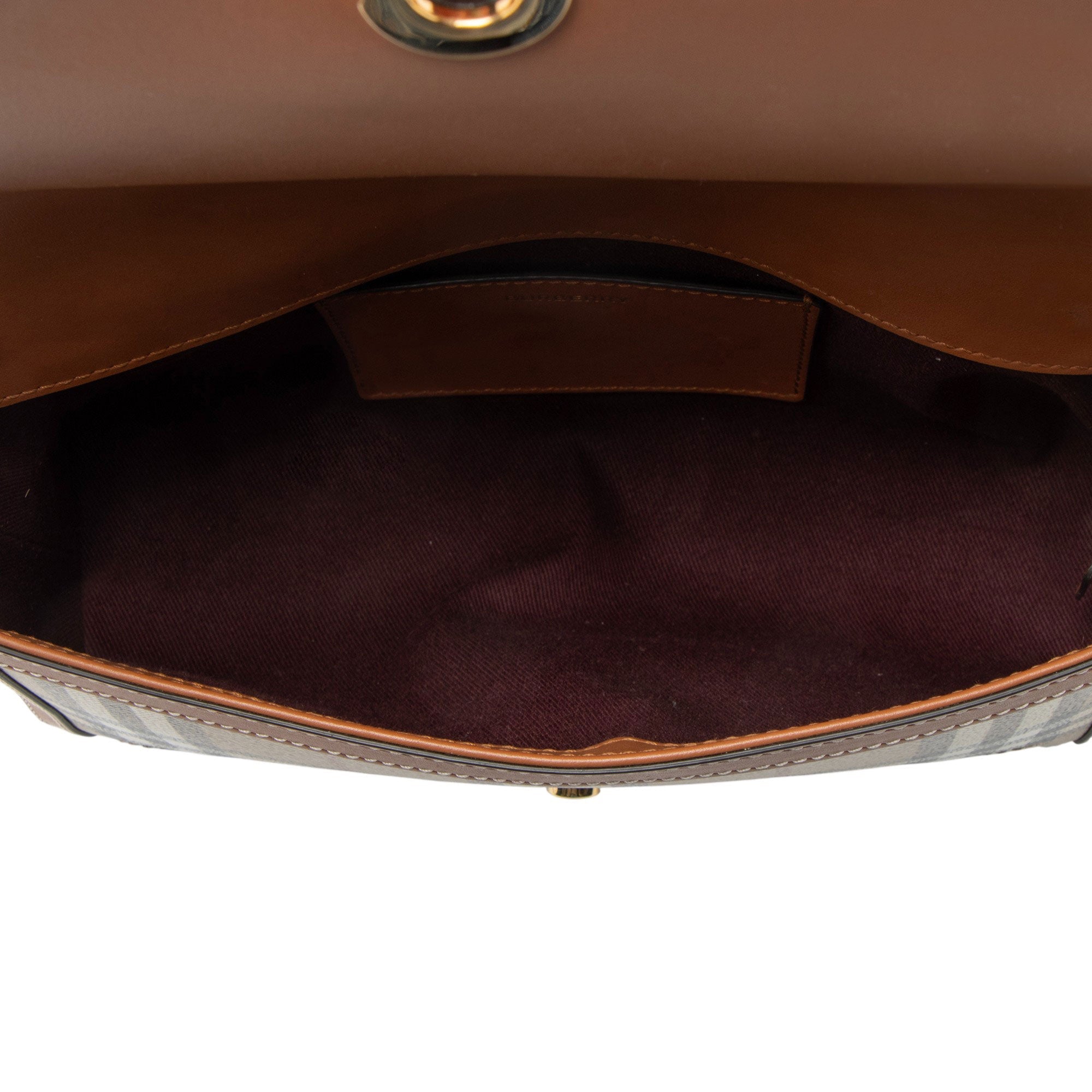 Burberry Vintage Check Note Shoulder Bag