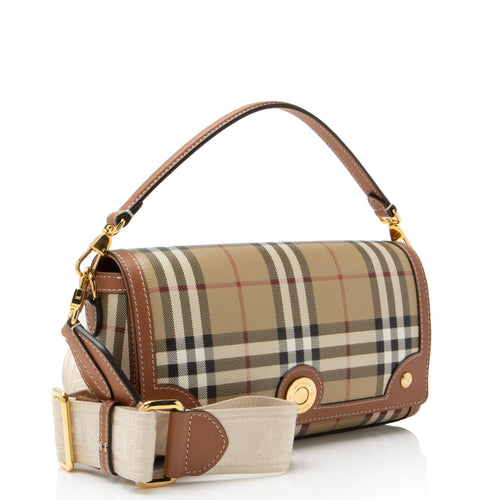 Burberry Vintage Check Note Shoulder Bag