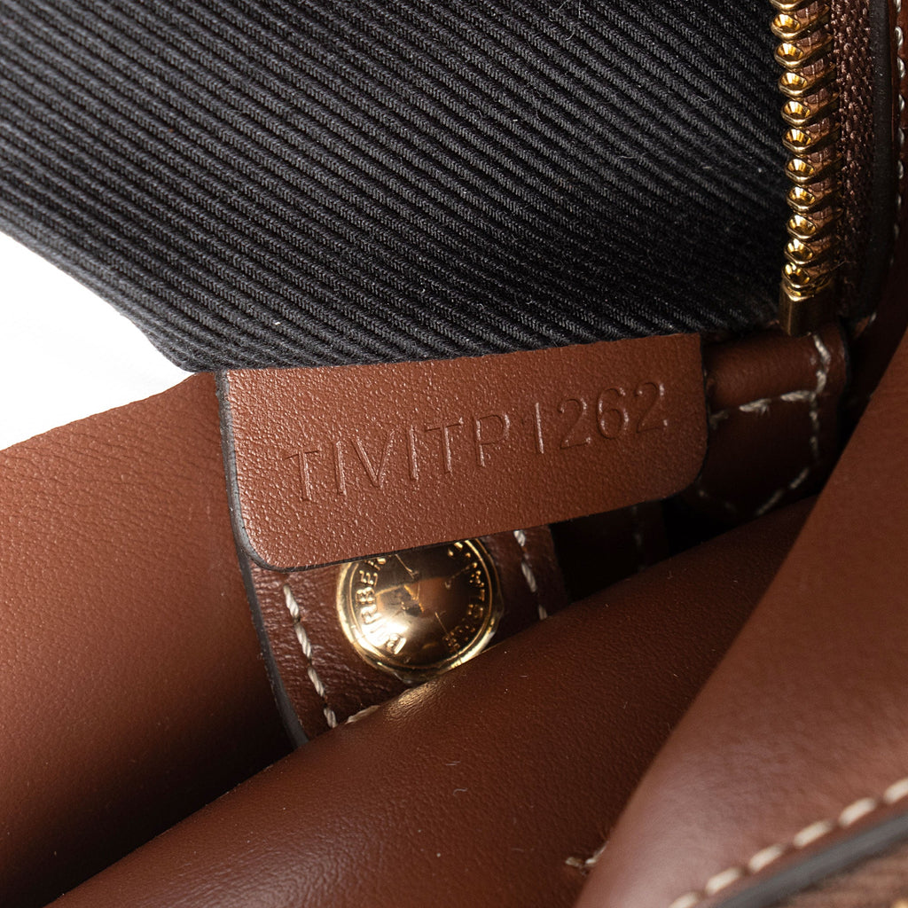 Burberry Vintage Check Title Baby Tote