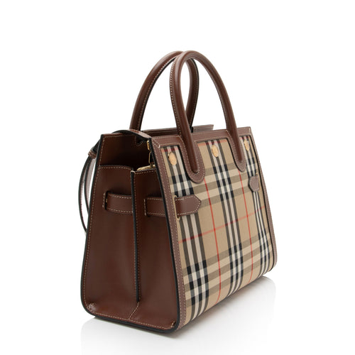 Burberry Vintage Check Title Baby Tote