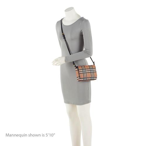 Burberry Vintage Check Wallet with Strap (SHF-22649)