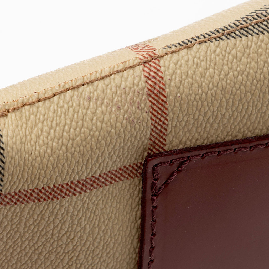 Burberry Vintage Haymarket Check Pochette (SHF-eiRBCJ)