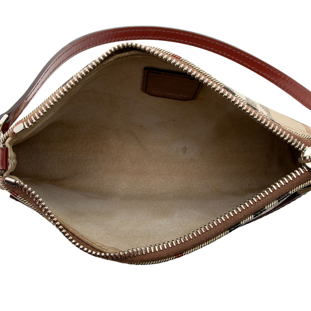 Burberry Vintage Haymarket Check Pochette (SHF-eiRBCJ)