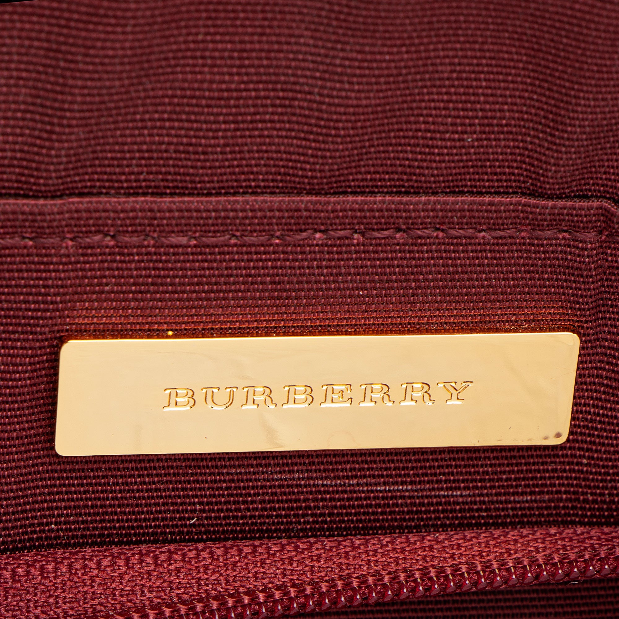 Burberry Vintage House Check E/W Tote