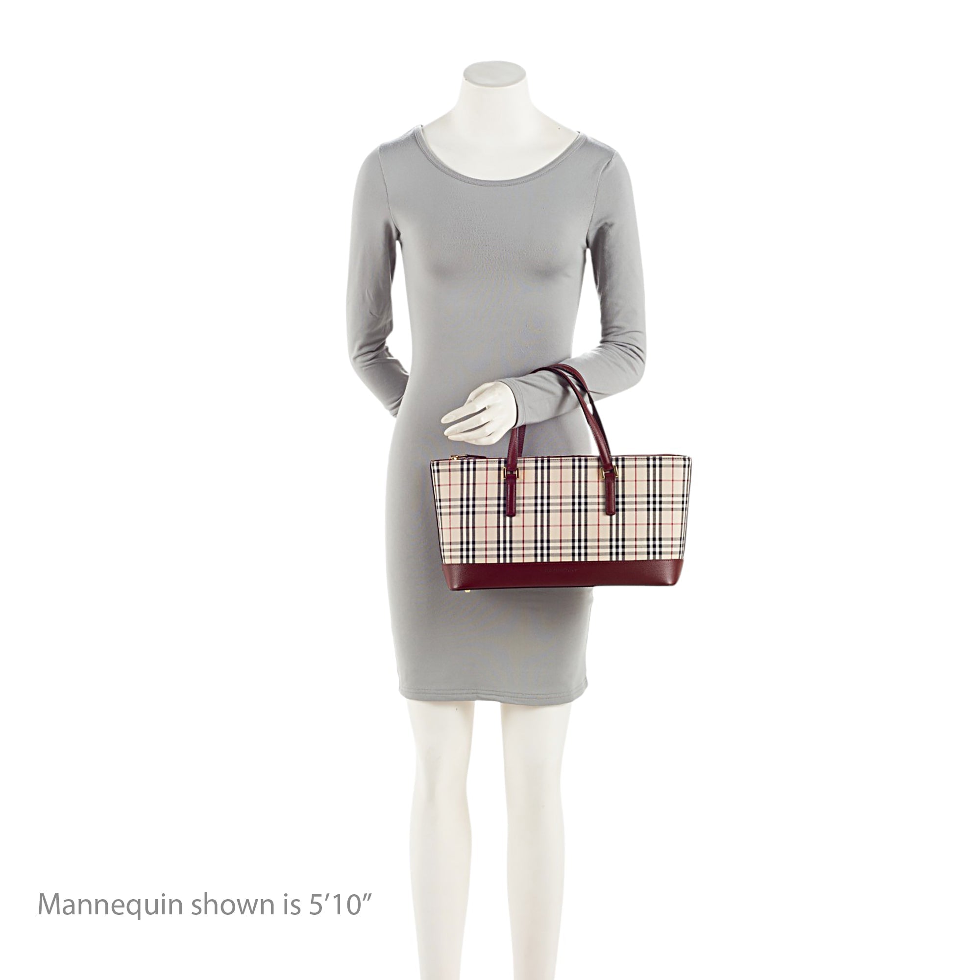 Burberry Vintage House Check E/W Tote