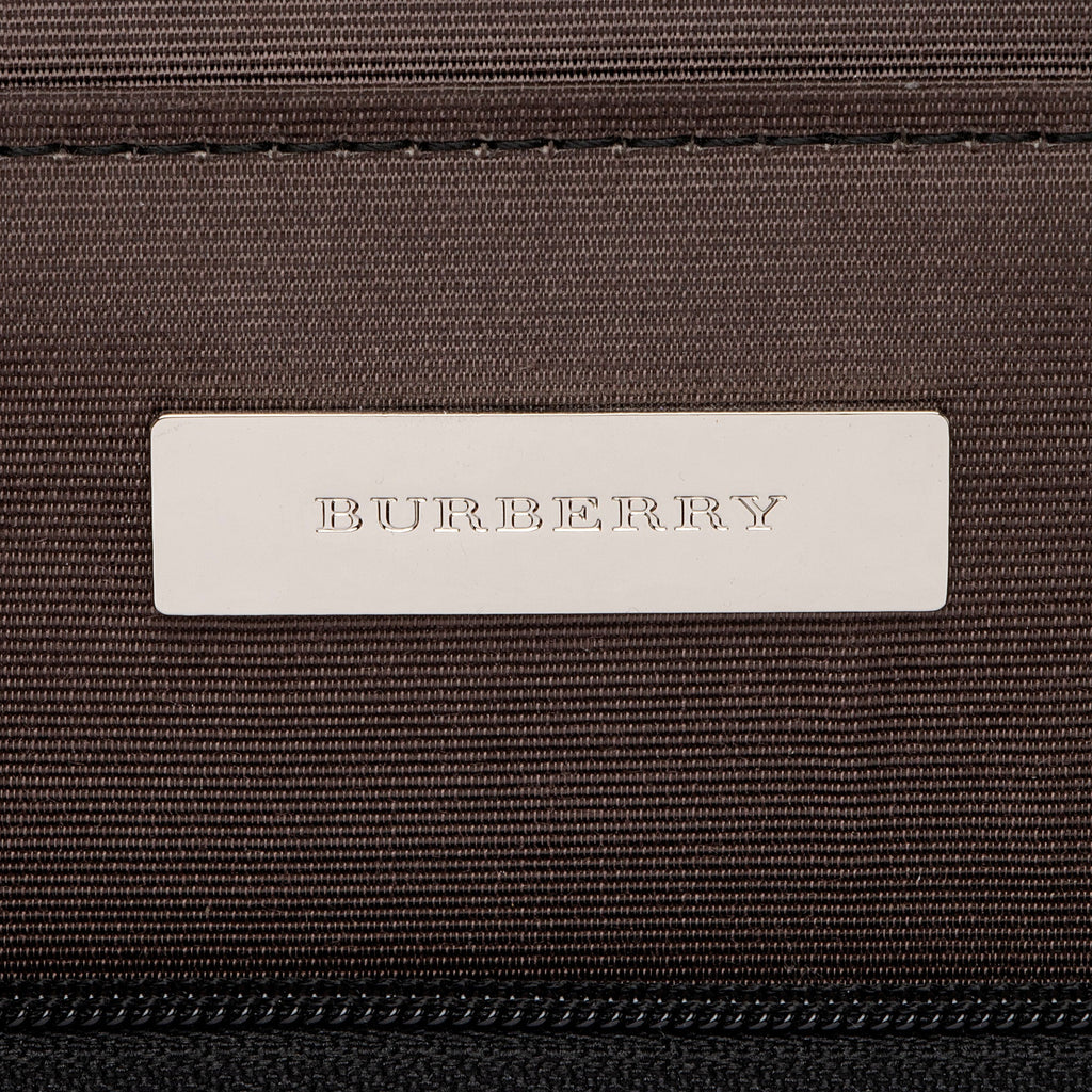 Burberry Vintage Leather Flap Satchel (SHF-dbBhnT)