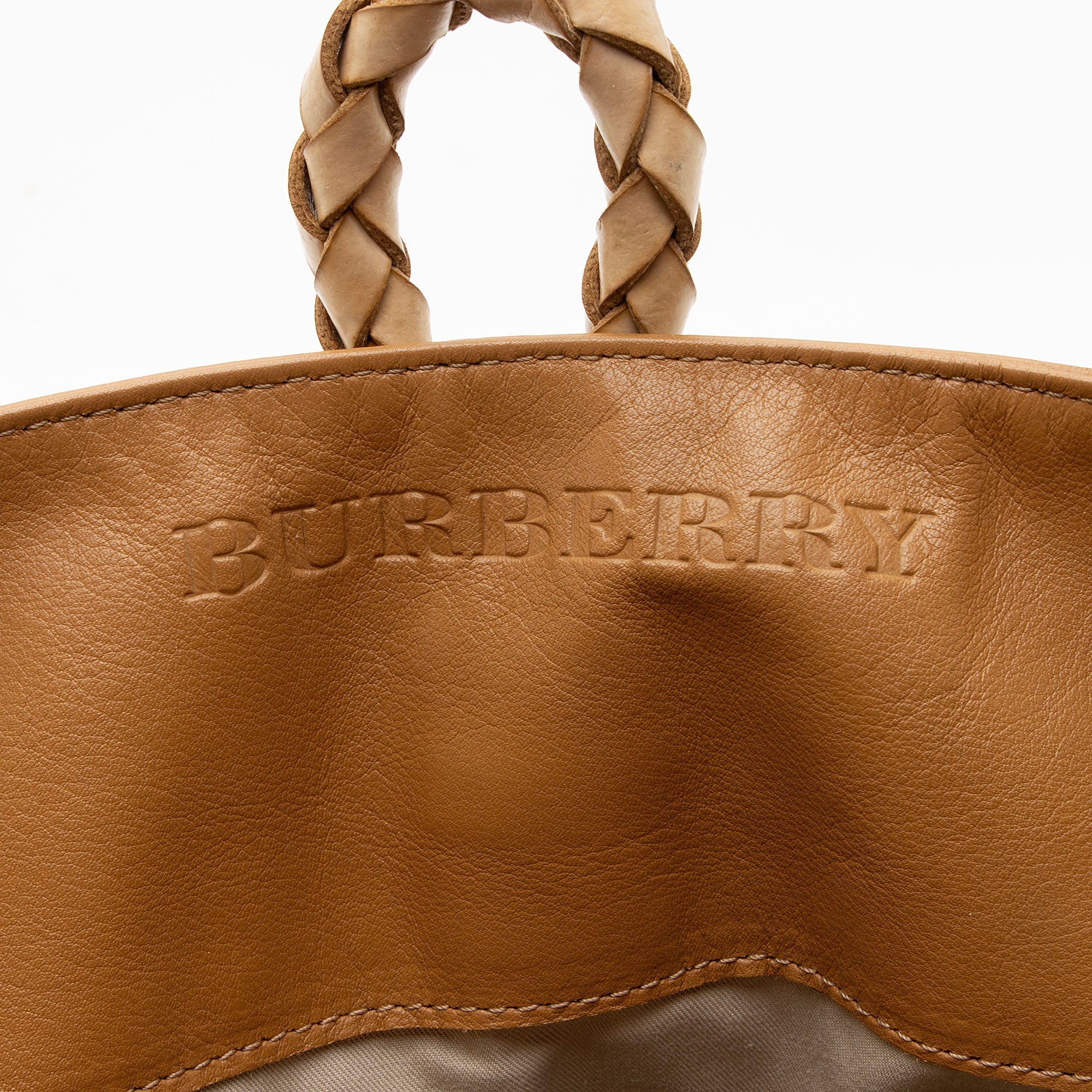 Burberry Leather Horn Toggle Shoulder Bag (SHF-9sEUeO)