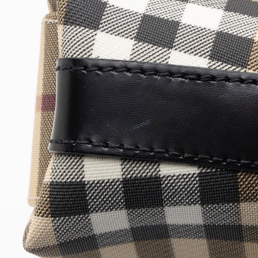 Burberry Vintage Nova Check Heath Shoulder Bag (SHF-Q35TQK)
