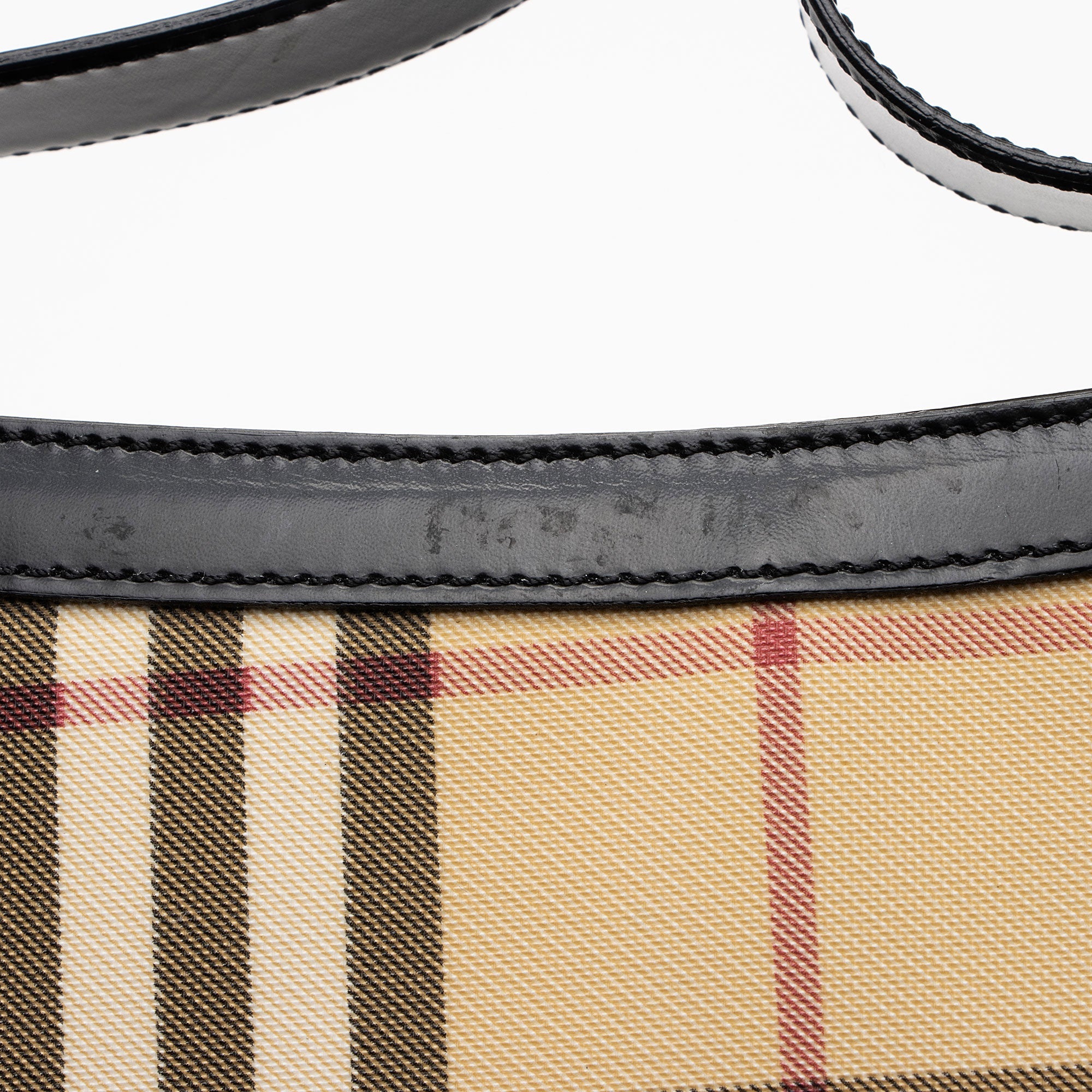 Burberry Vintage Nova Check Heath Shoulder Bag (SHF-Q35TQK)