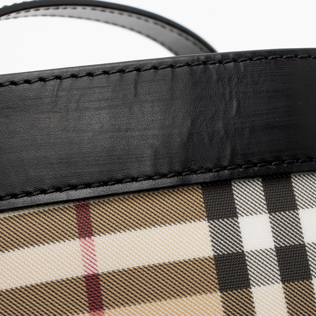 Burberry Vintage Nova Check Heath Shoulder Bag (SHF-GYpLgX)