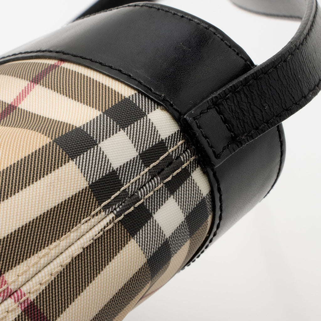 Burberry Vintage Nova Check Shoulder Bag (SHF-SI9MBH)