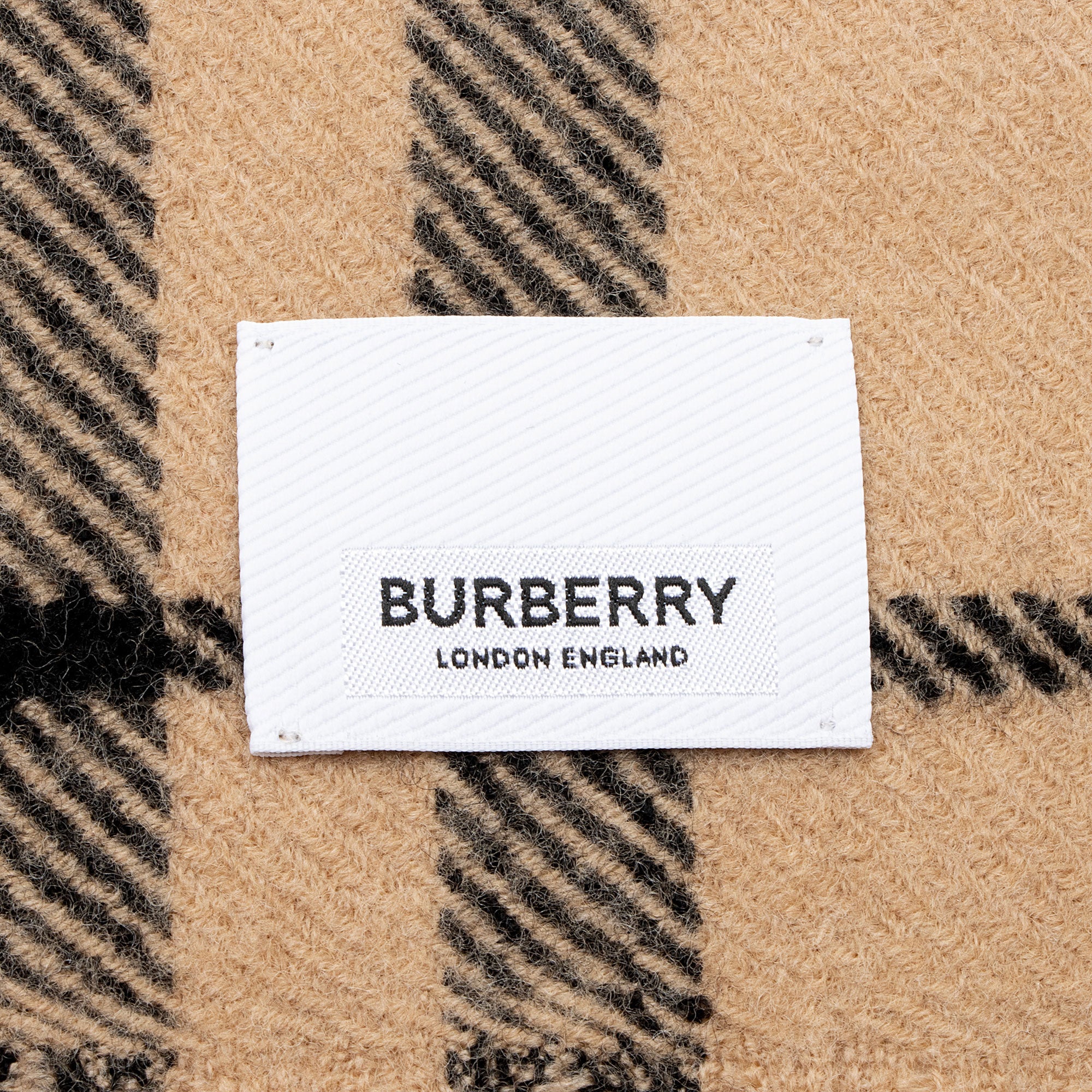 Burberry Wool Giant Check Scarf