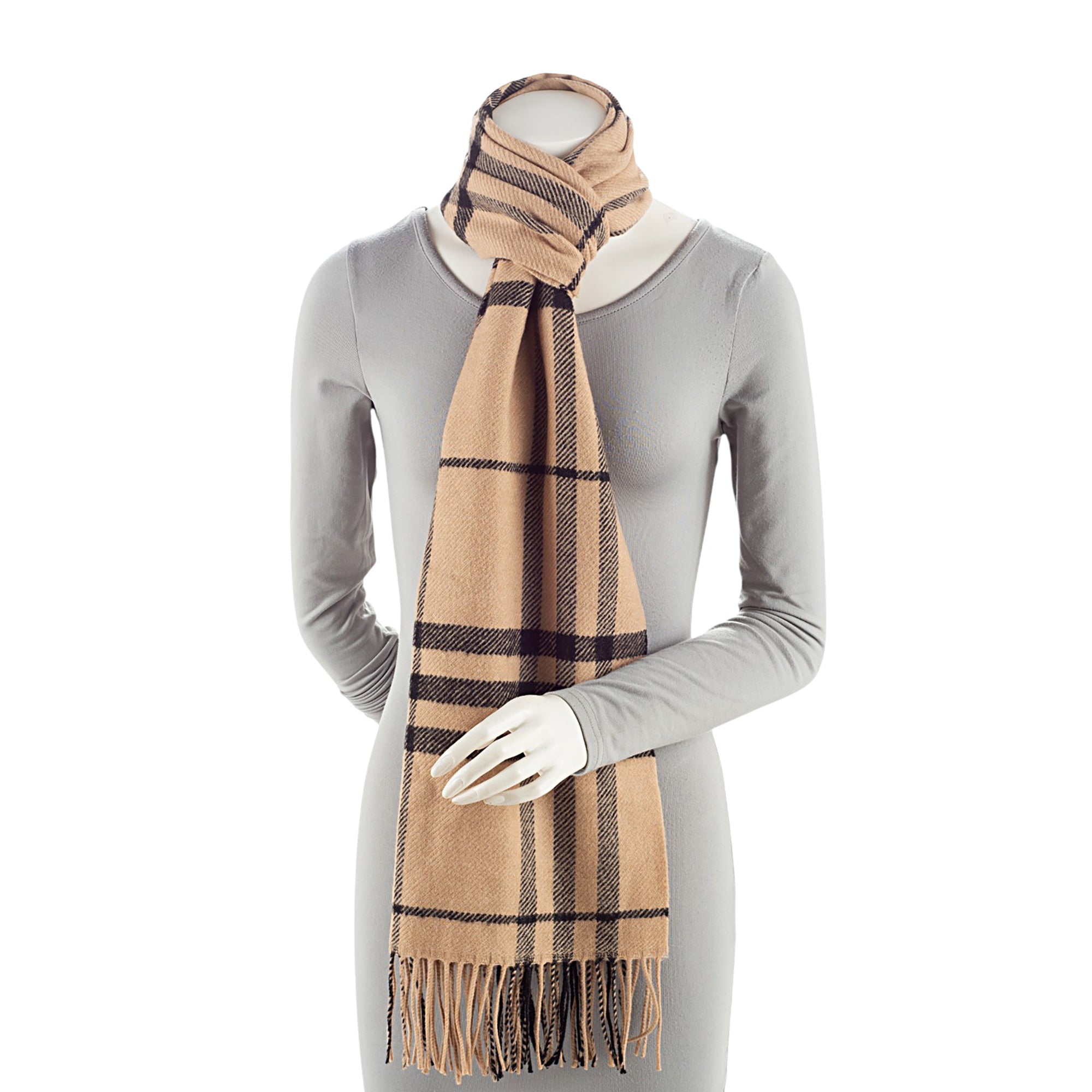 Burberry Wool Giant Check Scarf