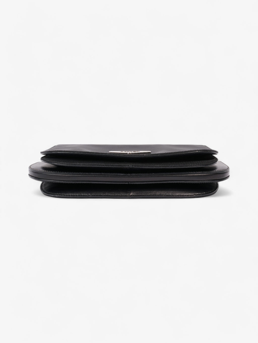 Prada Nylon and Leather Shoulder Bag in Black Black Nylon