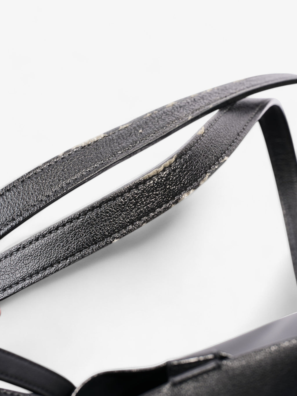 Saint Laurent Shopper Tote Black Leather