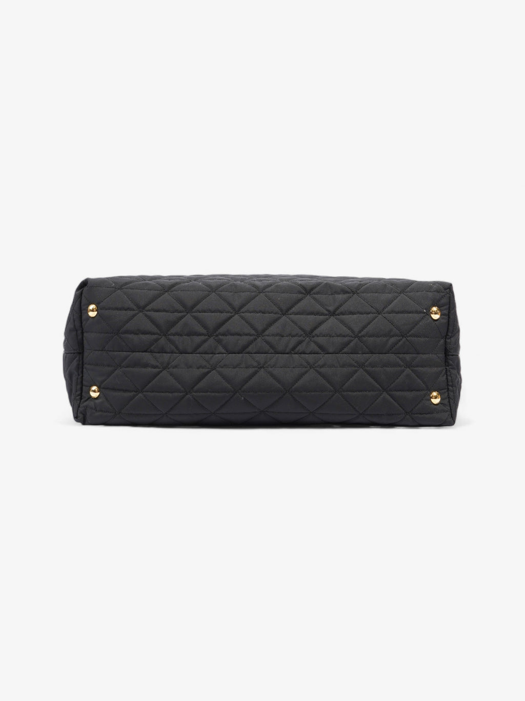 Prada Tessuto Quilted Tote Black Nylon