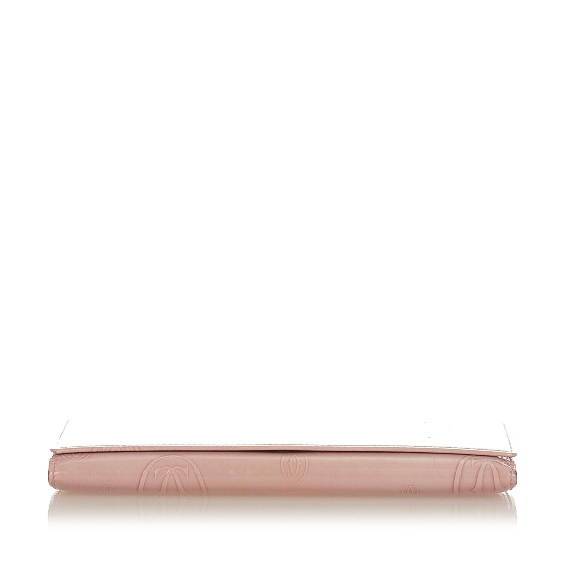 Cartier Happy Birthday Patent Leather Wallet (SHG-26111)