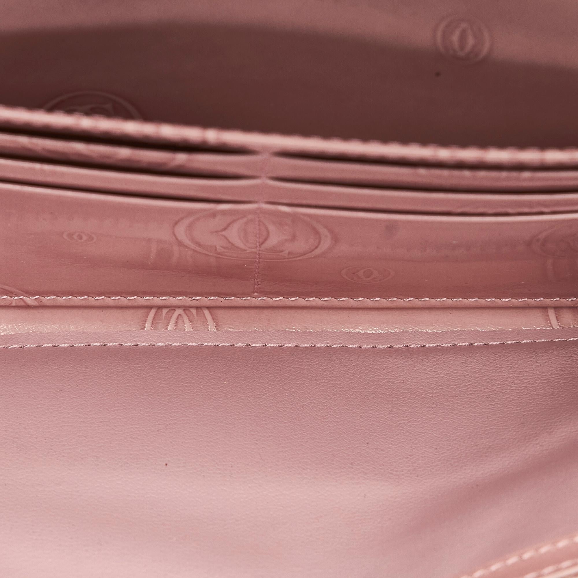 Cartier Happy Birthday Patent Leather Wallet (SHG-26111)