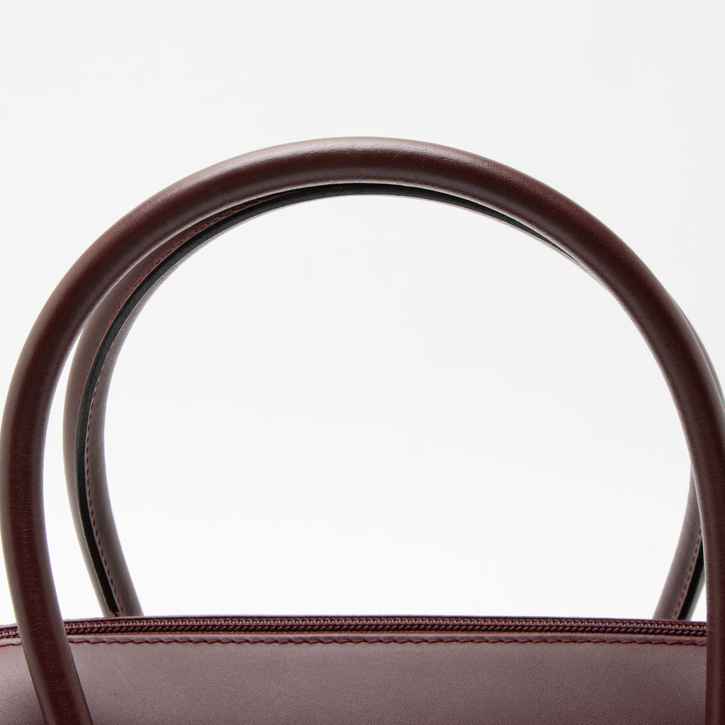 Cartier Vintage Calfskin Must de Cartier Boston Bag
