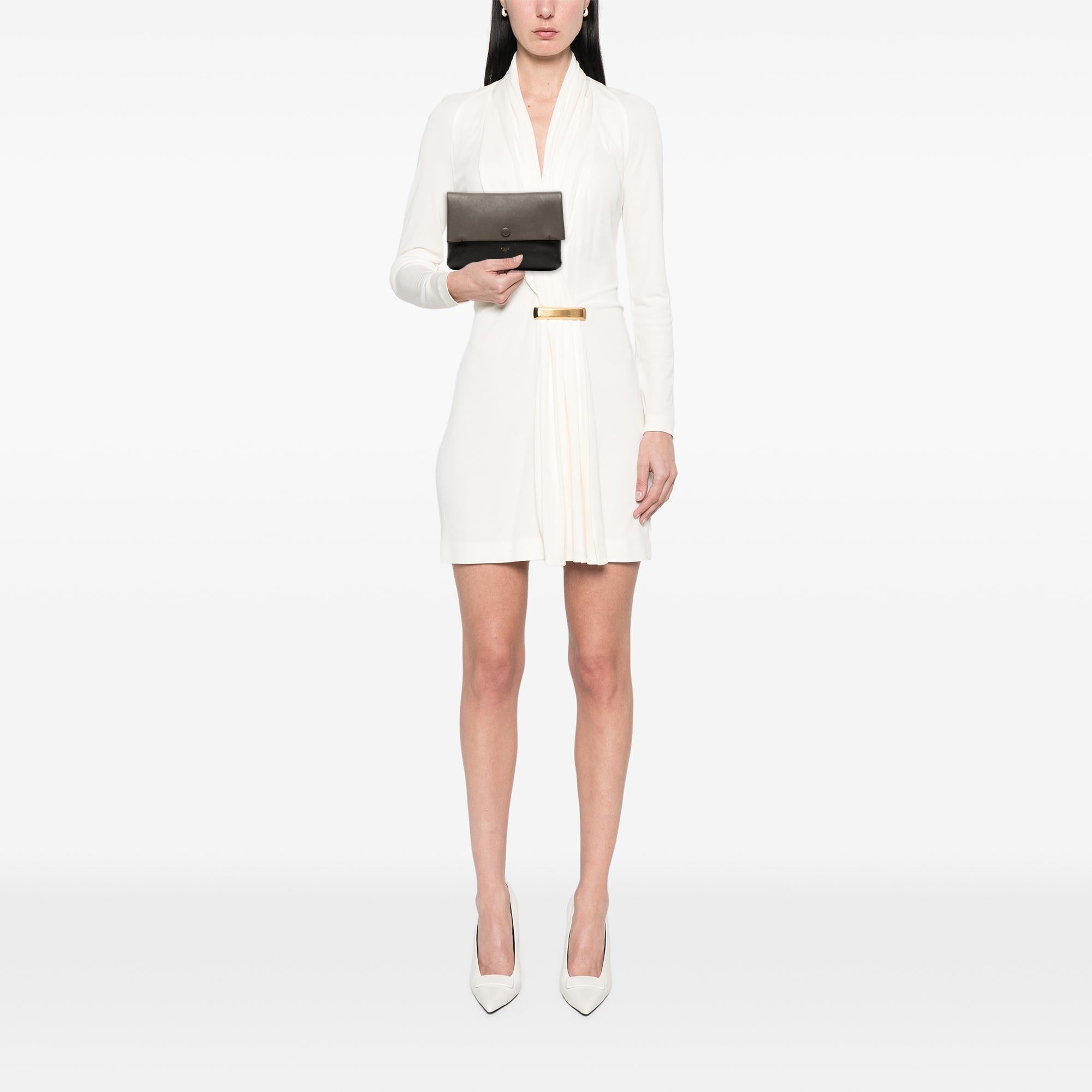 Celine Bicolor Leather All Soft Pouch