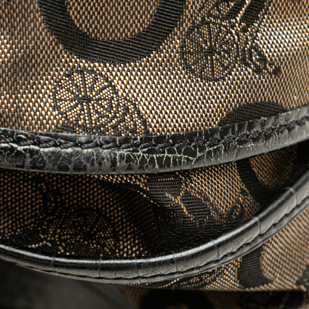 Celine C Carriage Canvas Bittersweet Hobo
