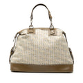 Celine C Macadam Canvas Handbag