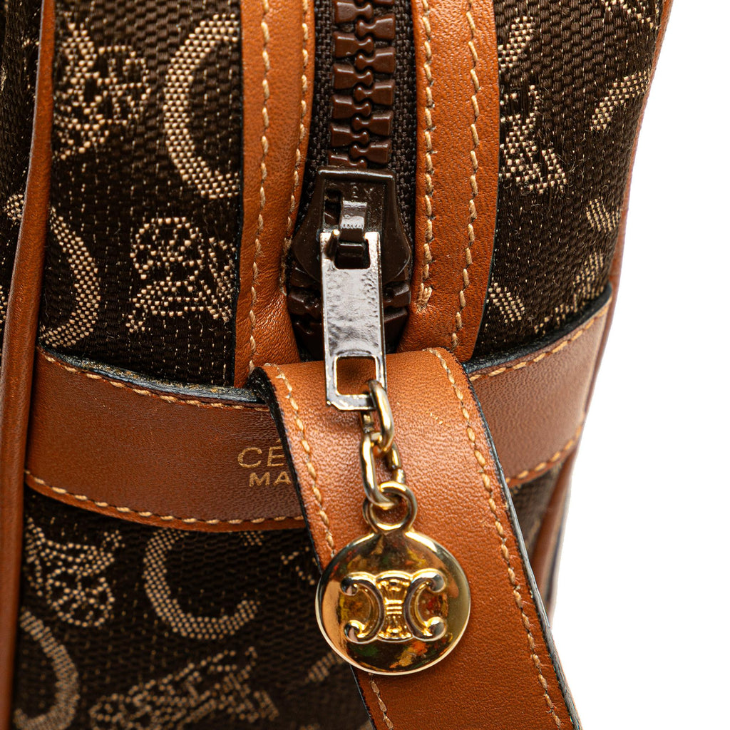Celine C Macadam Canvas Shoulder Bag