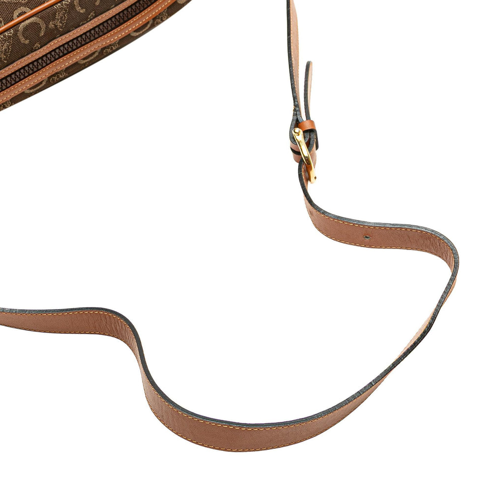 Celine C Macadam Canvas Shoulder Bag