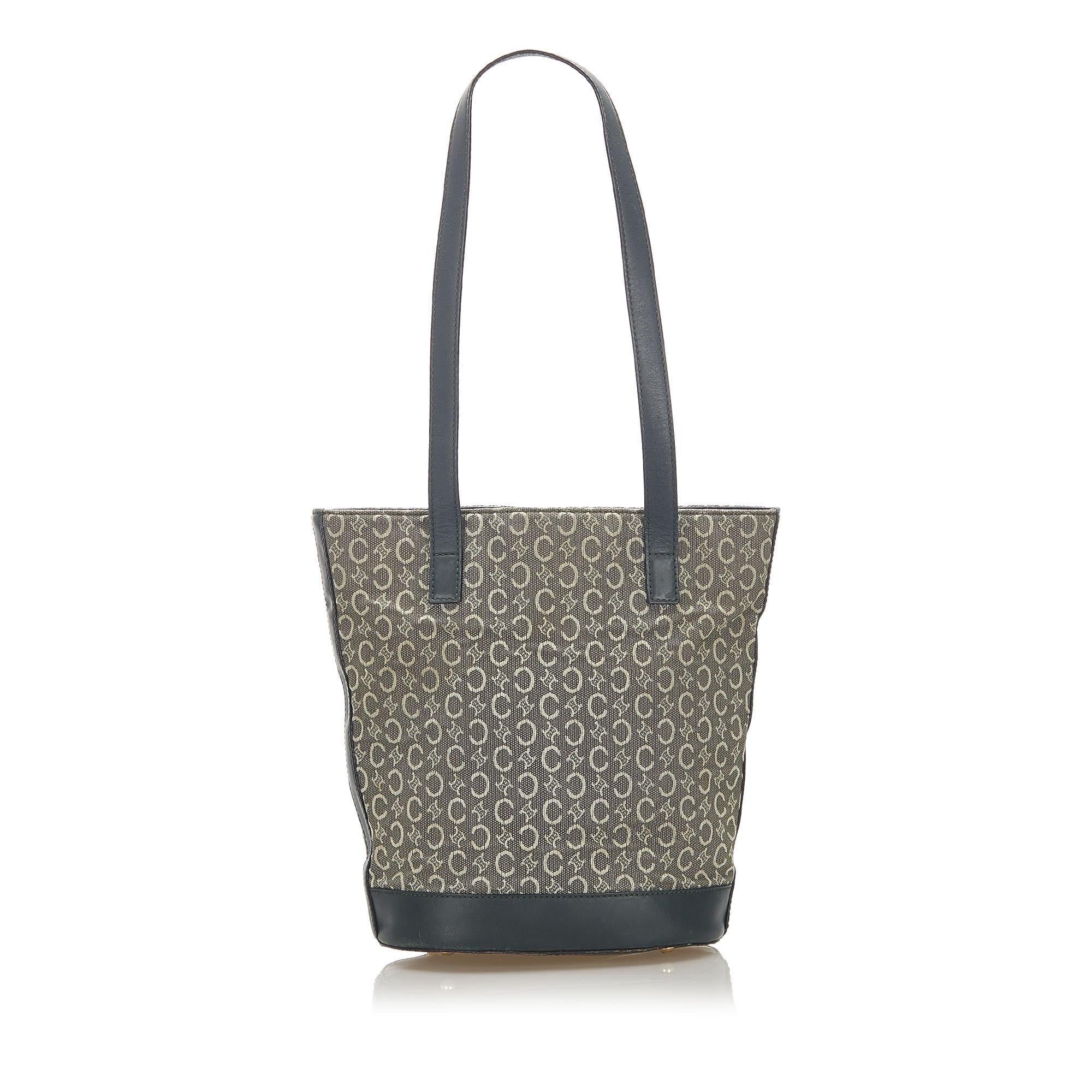 Celine C Macadam Canvas Tote Bag (SHG-35344)