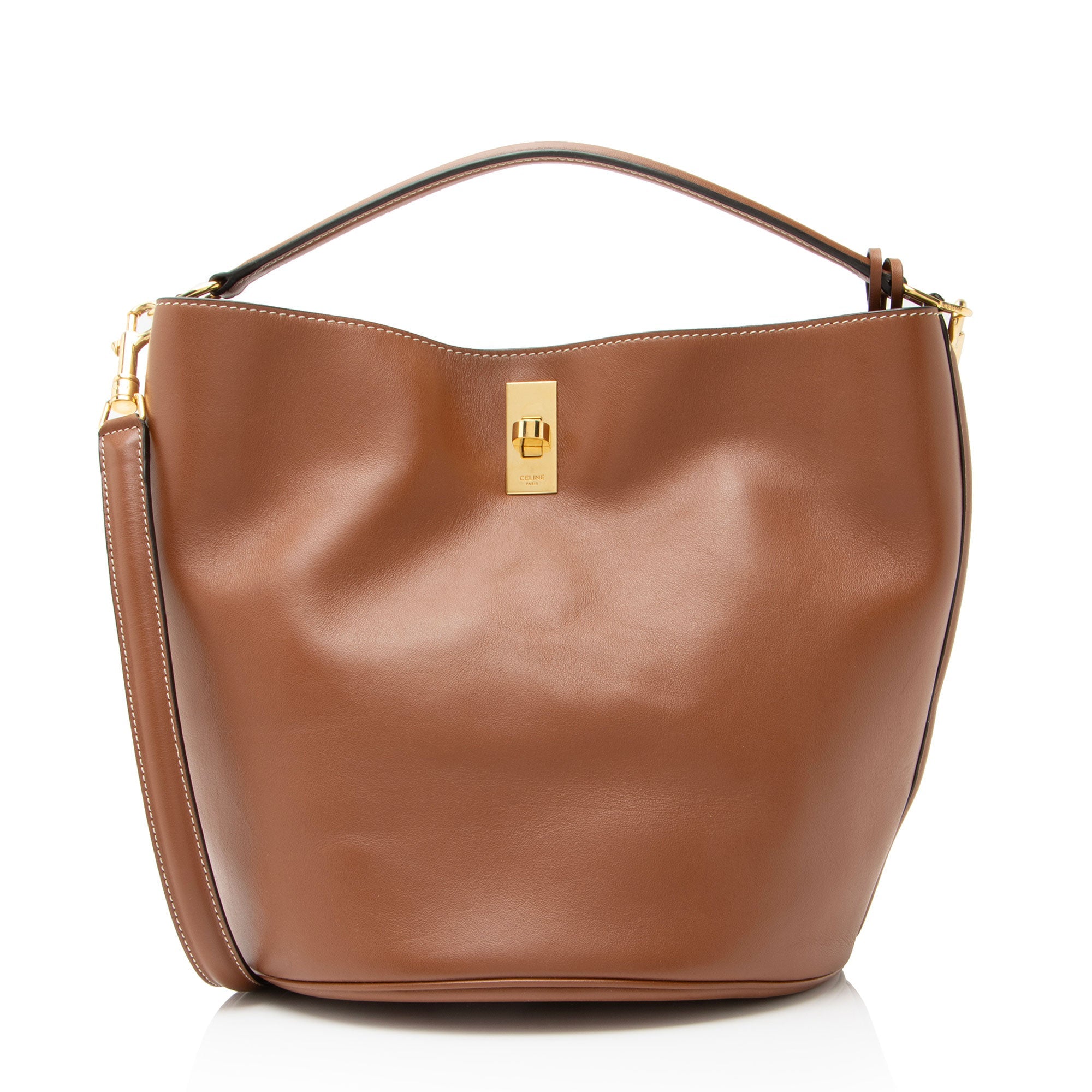 Celine Calfskin 16 Bucket Bag