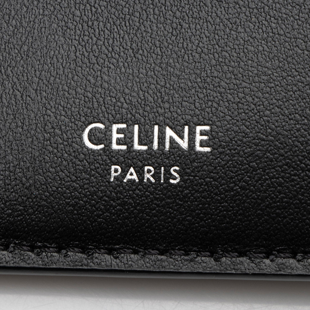 Celine Calfskin Logo Bifold Wallet