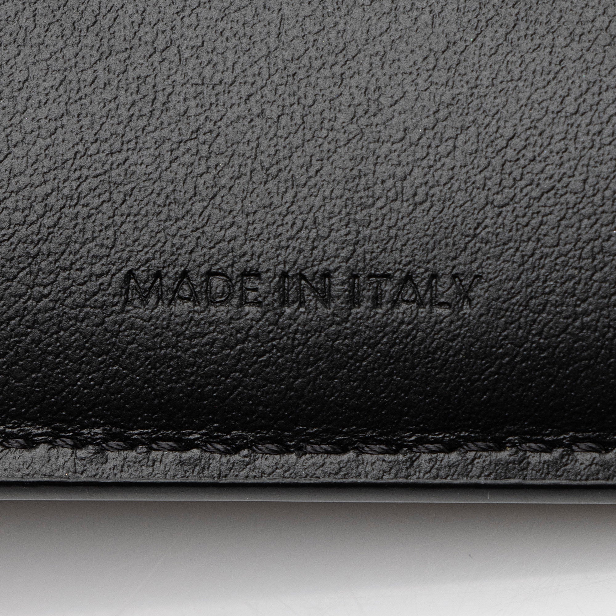 Celine Calfskin Logo Bifold Wallet