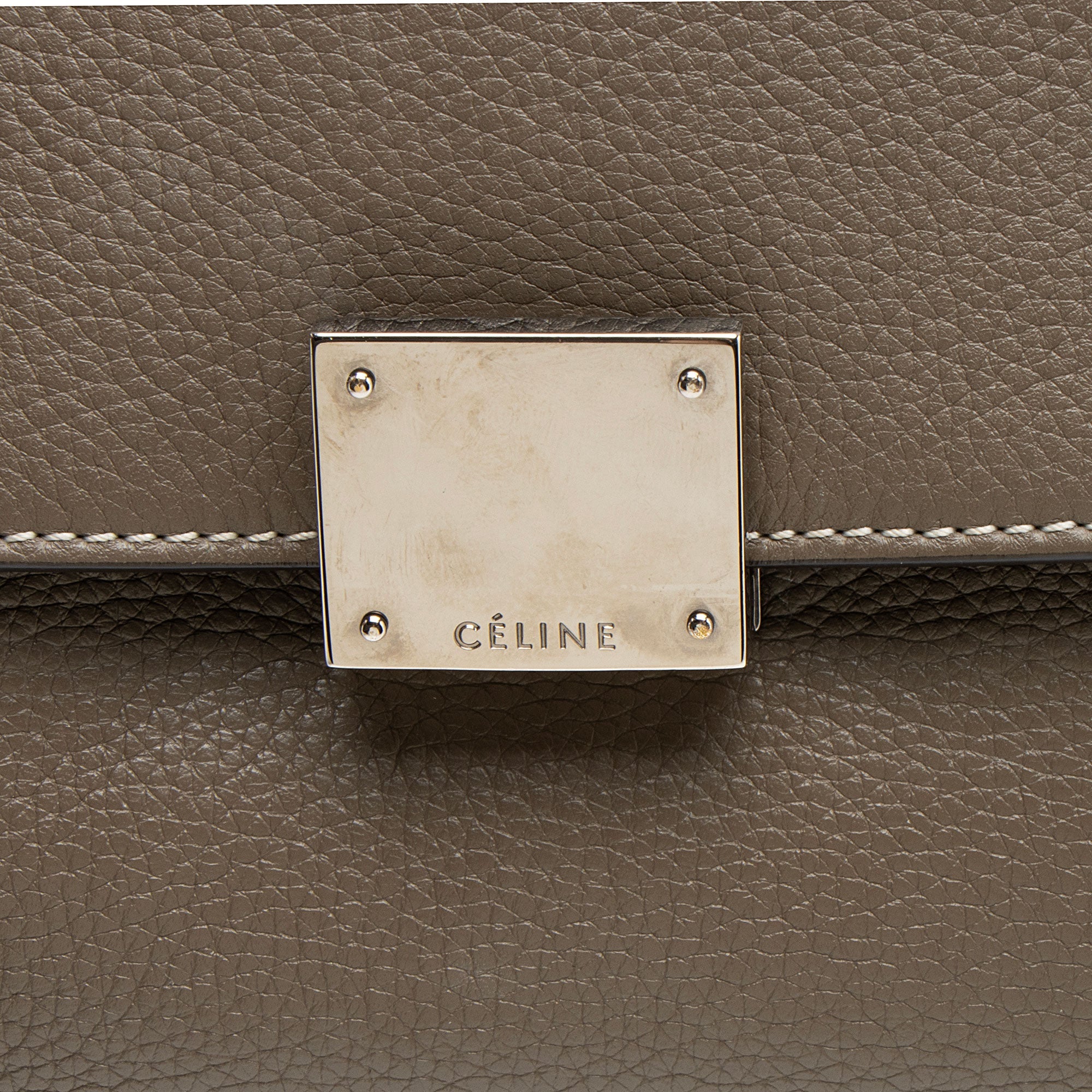 Celine Calfskin Medium Trapeze Bag