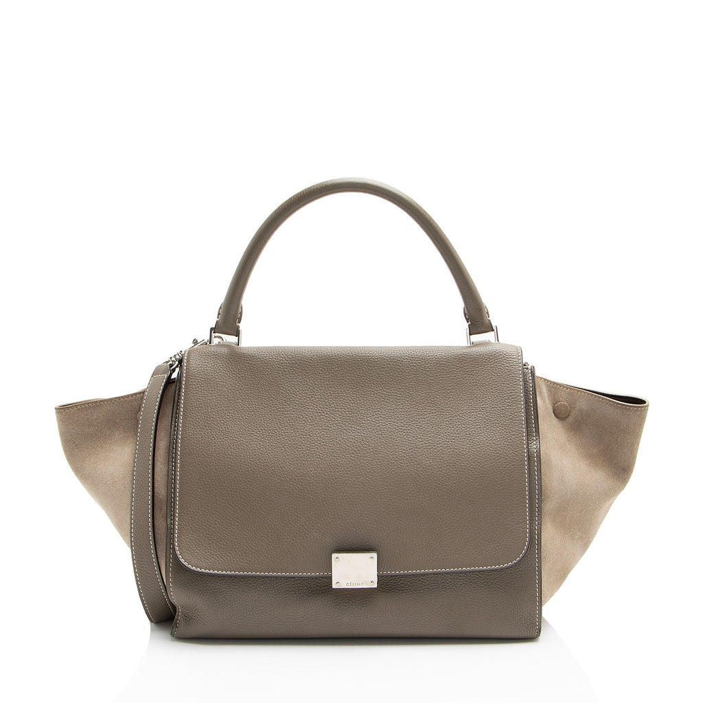 Celine Calfskin Medium Trapeze Bag