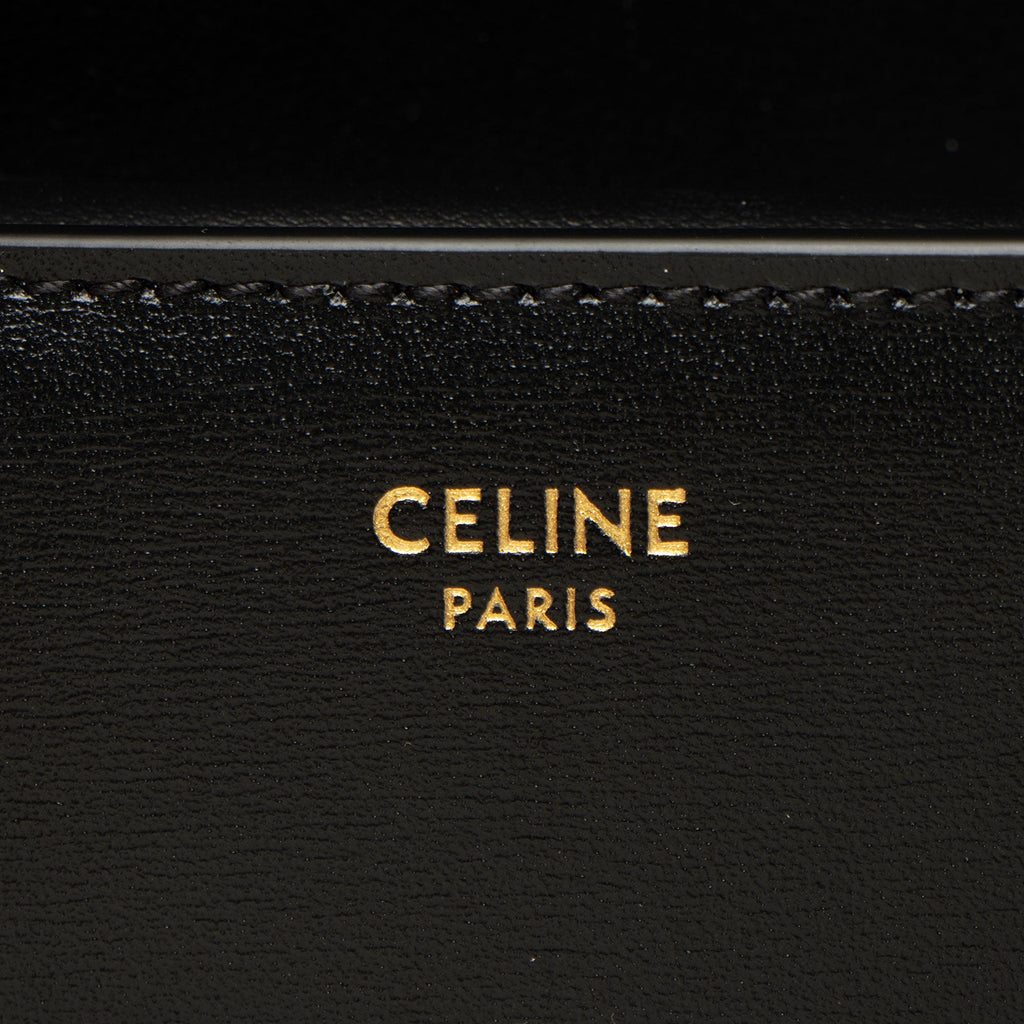 Celine Calfskin Triomphe Small Flap Wallet