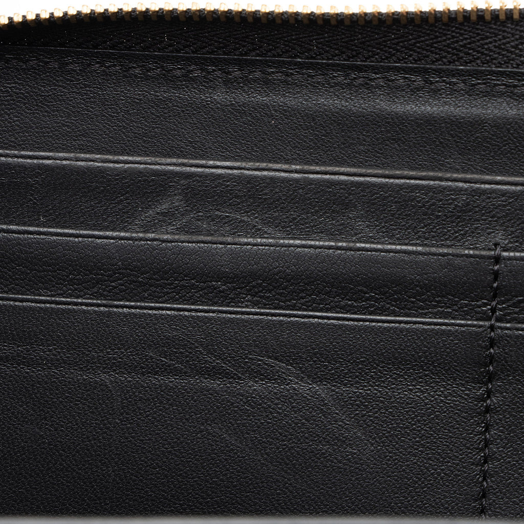 Celine Calfskin Zip Wallet