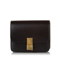 Celine Classic Box Small Leather Crossbody Bag (SHG-xZ7ige)