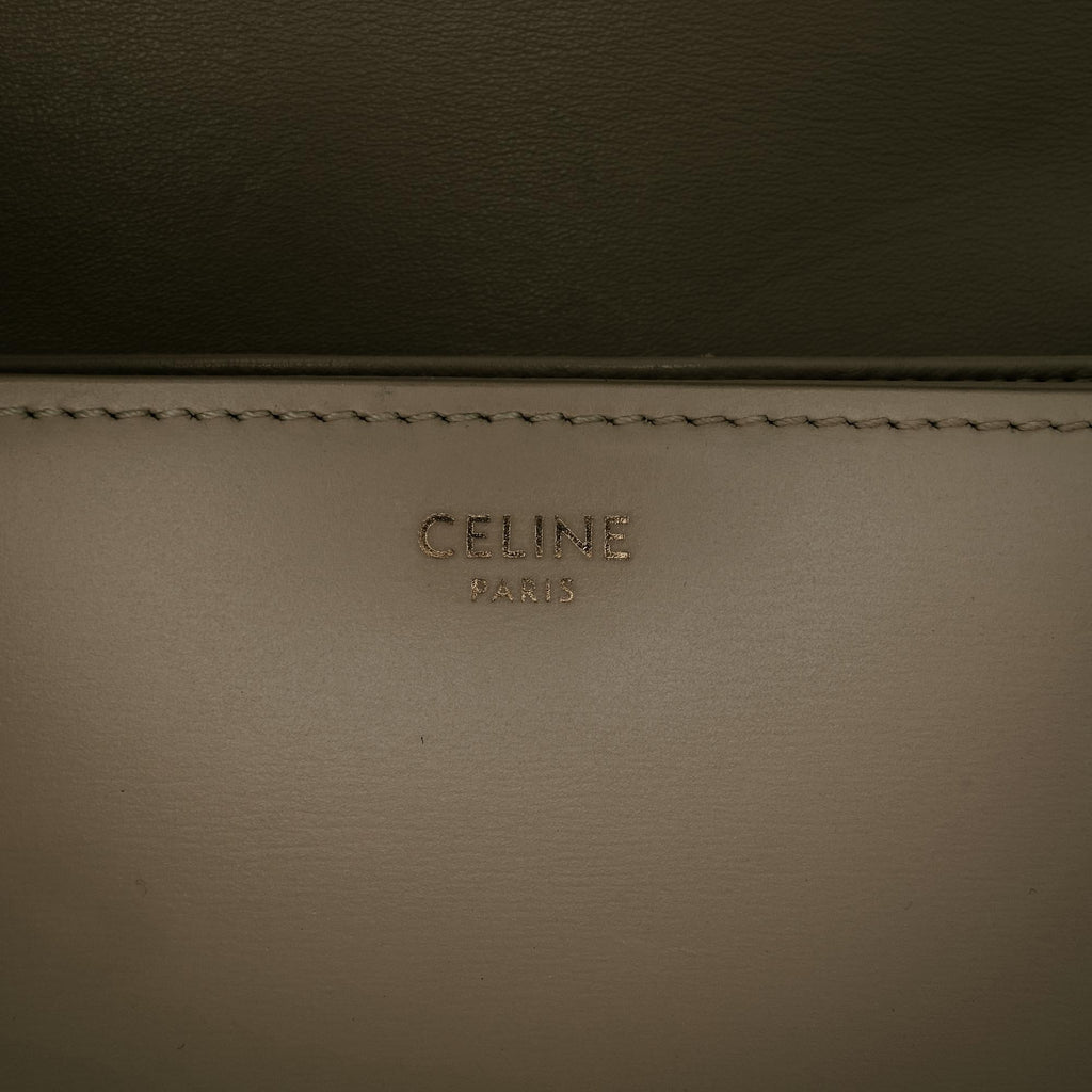 Celine Classique Shiny Calfskin Triomphe Crossbody