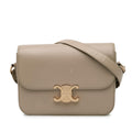 Celine Classique Shiny Calfskin Triomphe Crossbody