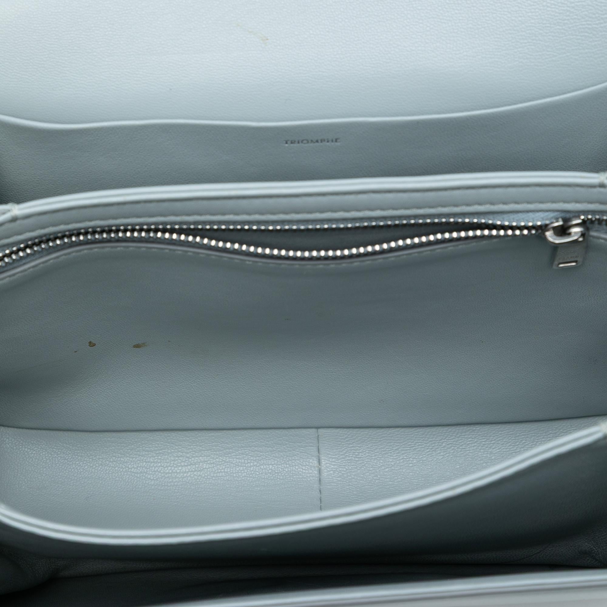 Celine Classique Shiny Calfskin Triomphe Crossbody